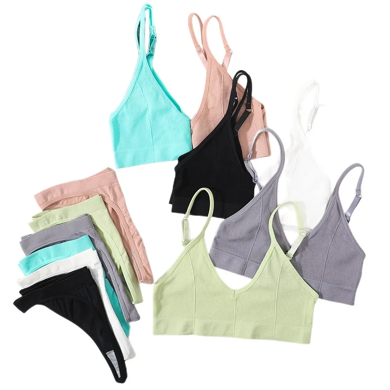 Cotton Bra Everyday - Women's Seamless Bra Set Sexy Lingerie