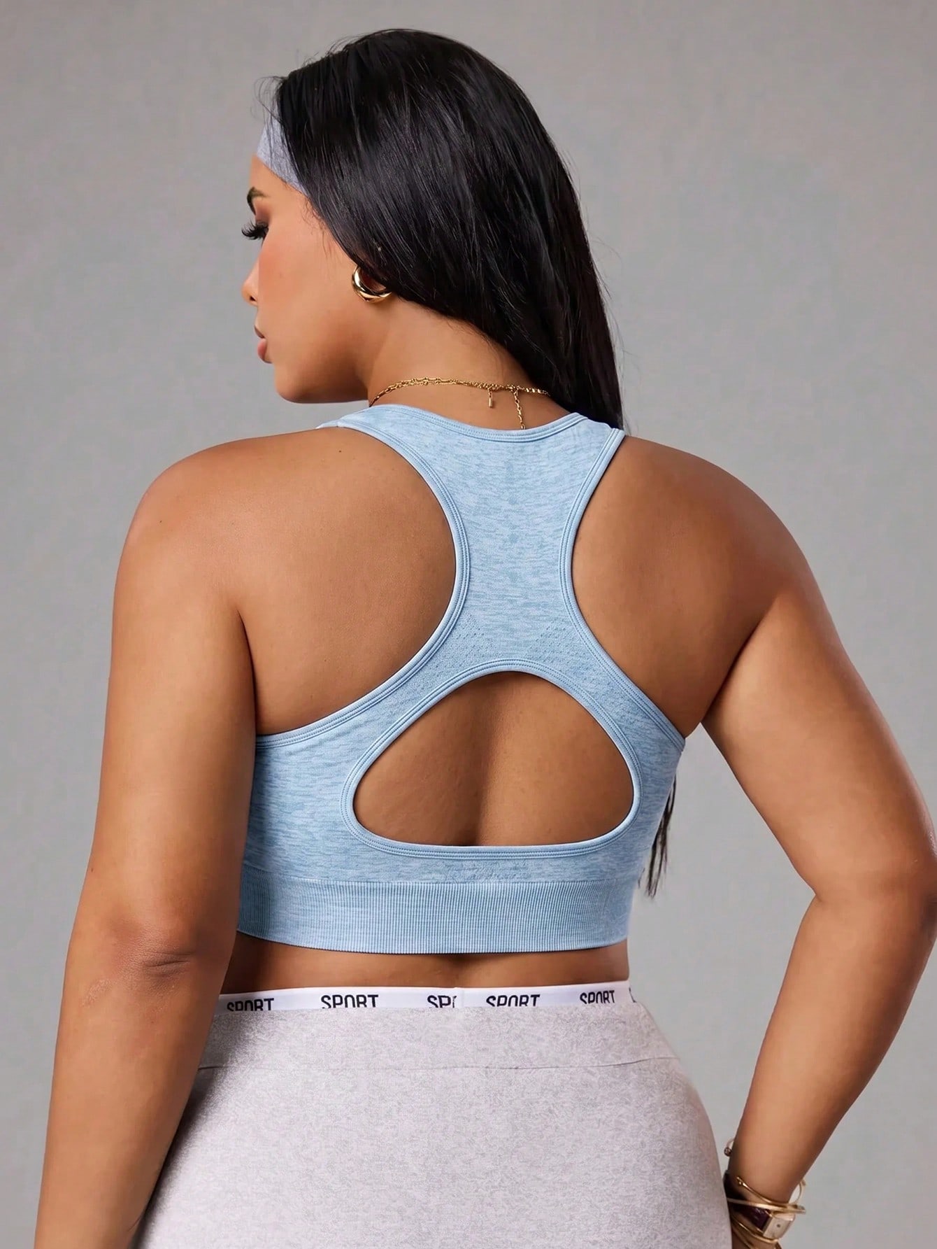 Plus Size Seamless Sports Bra  - огляд і ціна Sports Bra Racerback