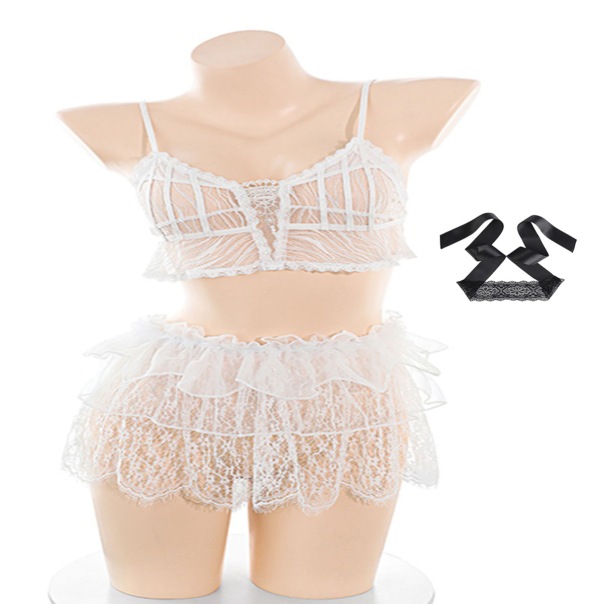 LISM Sweet Sheer Lace Lingerie - огляд і ціна Lace Bralette Set