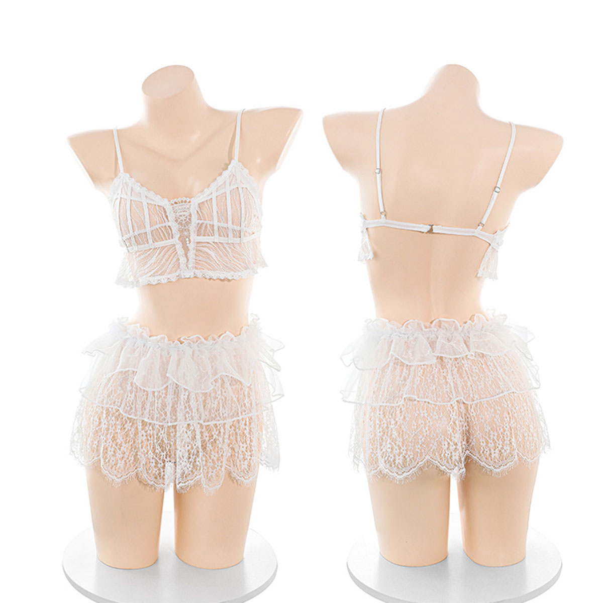 LISM Sweet Sheer Lace Lingerie - огляд і ціна Lace Bralette Set