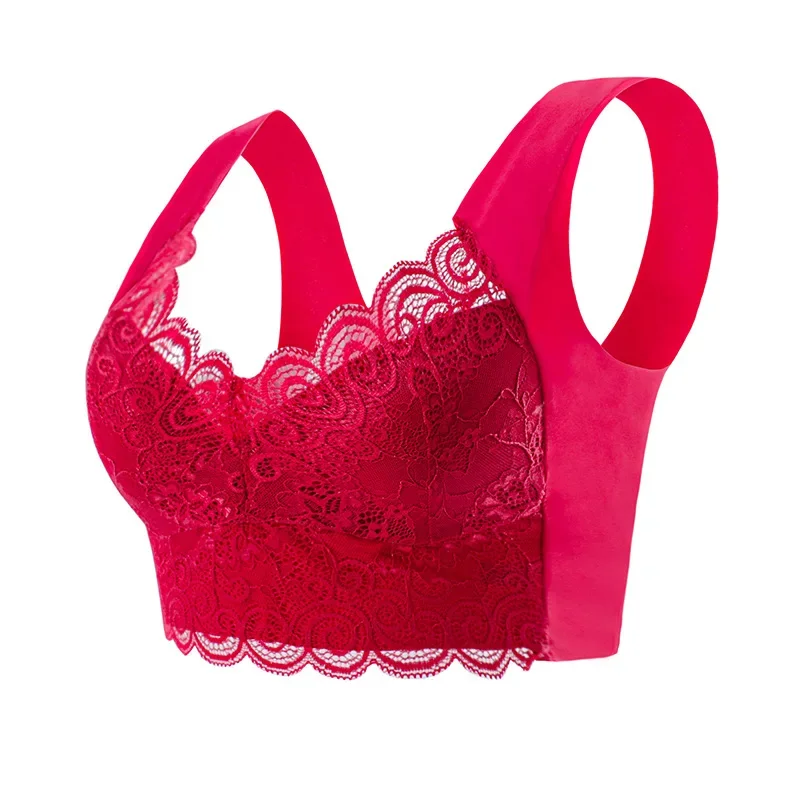 1pcs Ice Silk Seamless Lace Br - огляд і ціна Sleep Bra Bralette