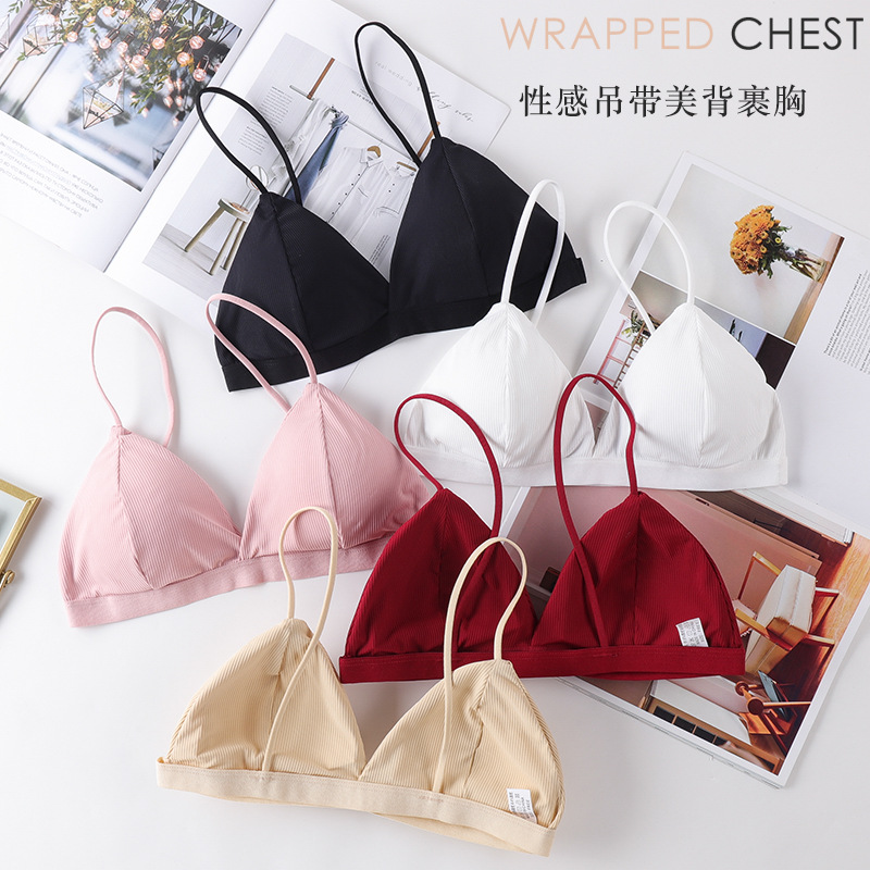 3D Sexy Lingerie Seamless Spor - огляд і ціна Lace Bralette Set
