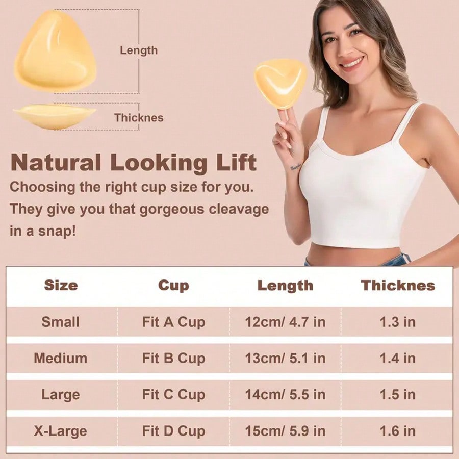Double‑Sided Sticky Push‑Up Br - огляд і ціна Backless Bra Sticky